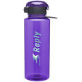 28 Oz. H2go Pismo Purple Water Bottle